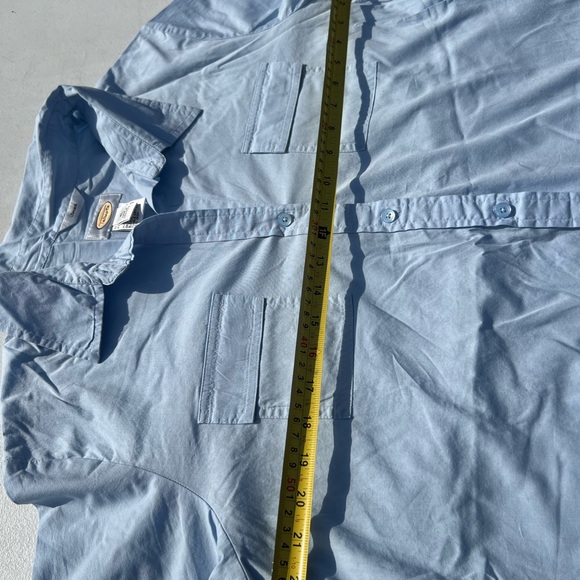 Talbots blue button up. - Picture 6 of 6